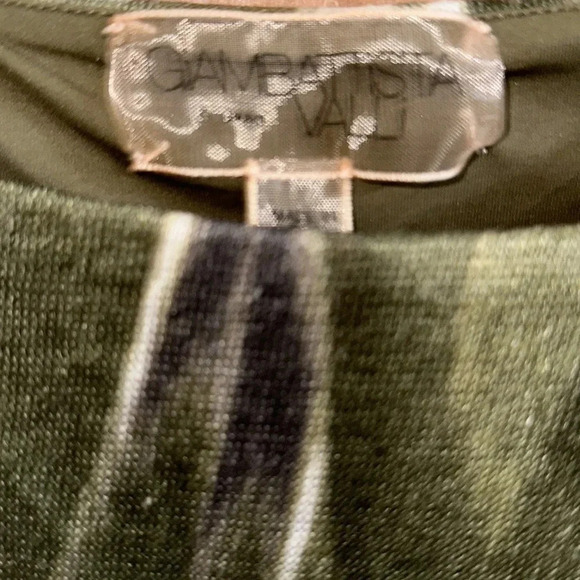 Giambattista Valli Leaf Print Linen Dress Size 40 XS - Picture 12 of 12